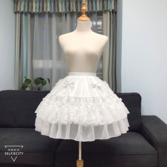 White Lace Lolita Petticoat (PT10)